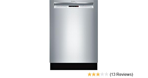 User manual Bosch 300 Series 24" Recessed Handle Dishwasher SHEM63W55N